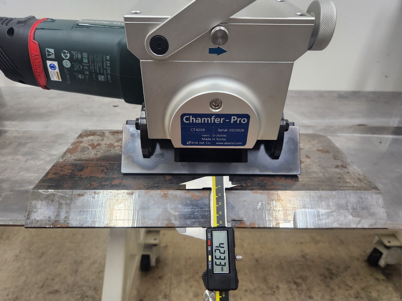 CT4200 평판 광폭 면취기 Chamfer-Pro