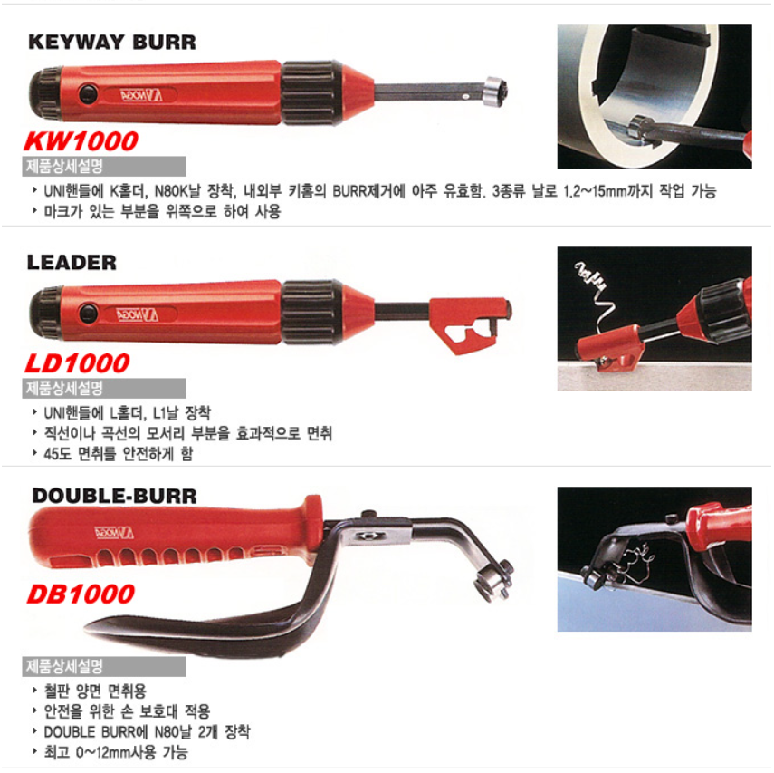 Deburring Tools 디버링 공구