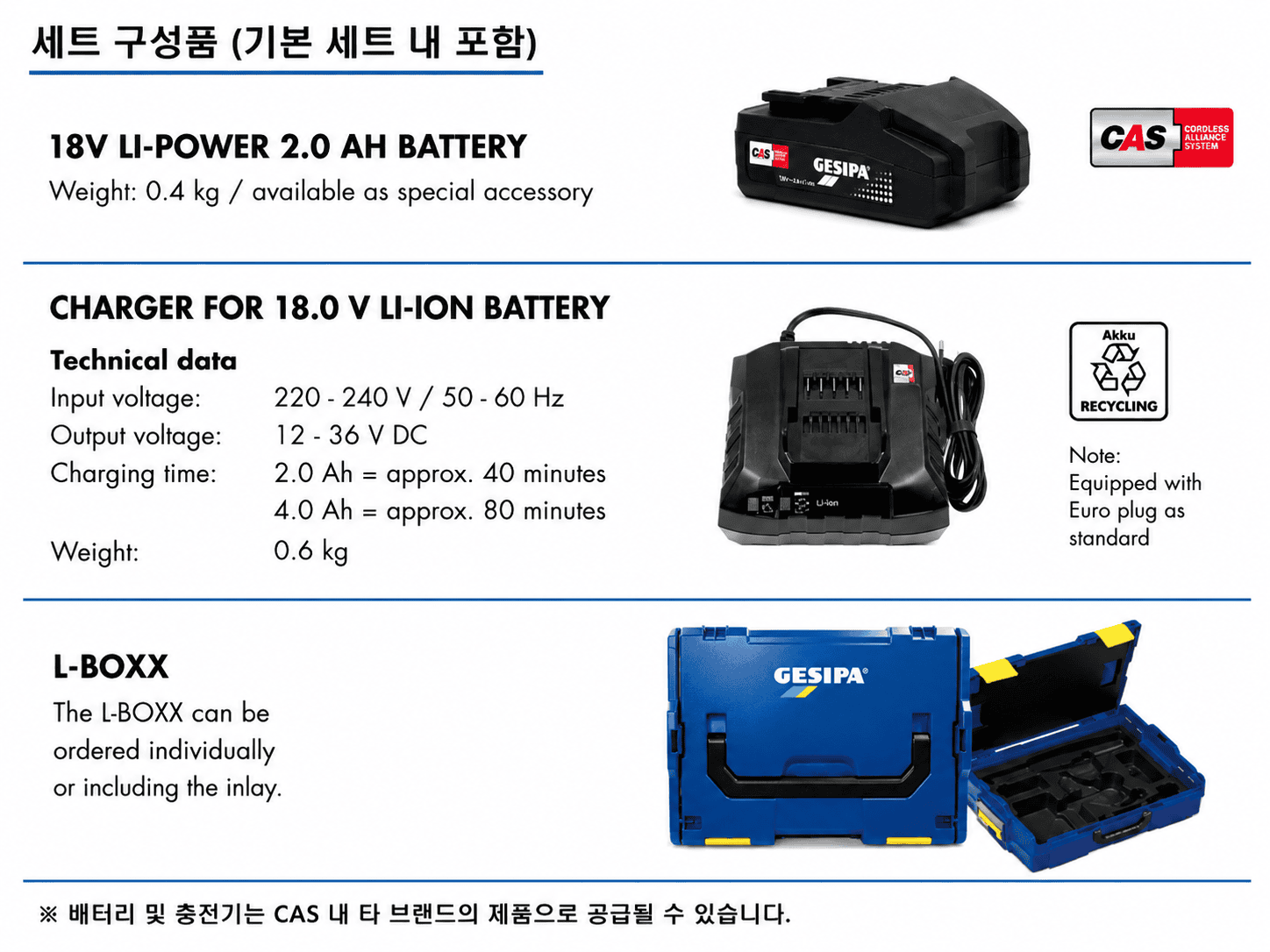 충전식 리벳 체결공구 시리즈